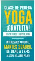 CLASES  DE YOGA