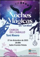 HORARIO Y UBICACI�N "NOCHES M�GICAS"