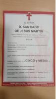 SANTIAGO DE JESUS MARTIN